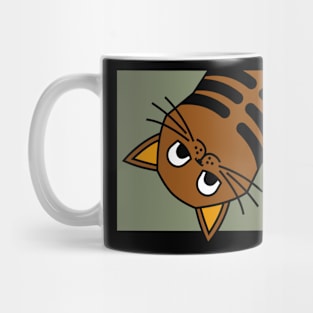 Funny cat looking Mug